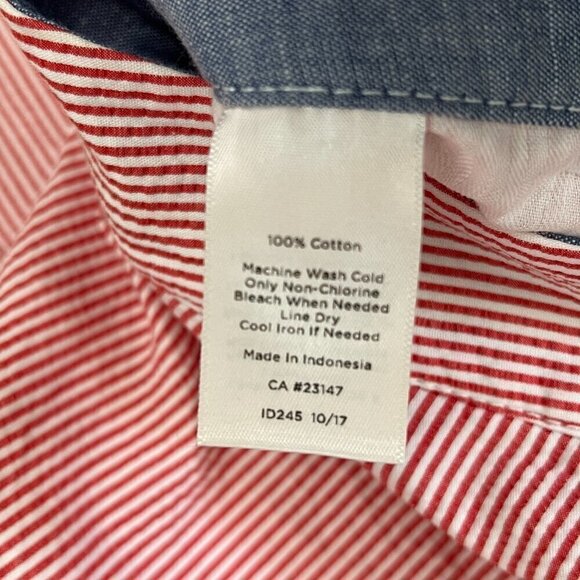 EUC Talbots Perfect Crop Pink Seersucker Sz 2 - Picture 8 of 13